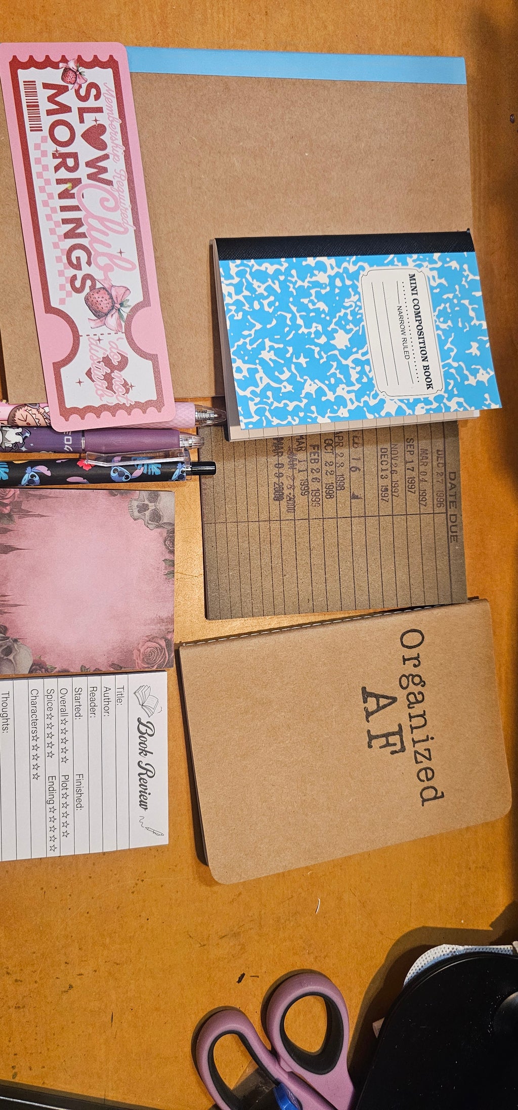 Blind Stationery Lucky Game